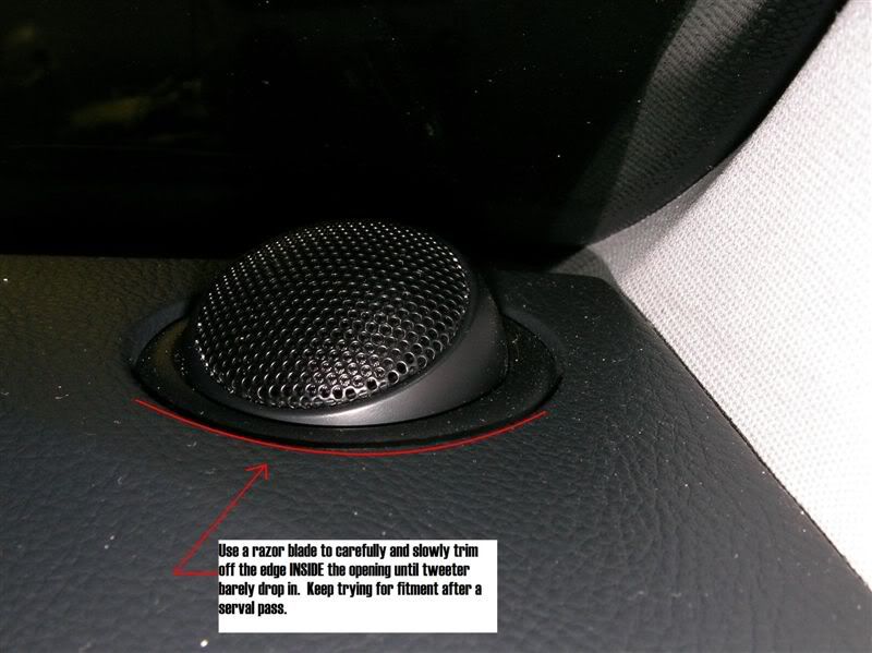 Replacing Front Speakers/Tweeters with Component set Acura TSX Forum